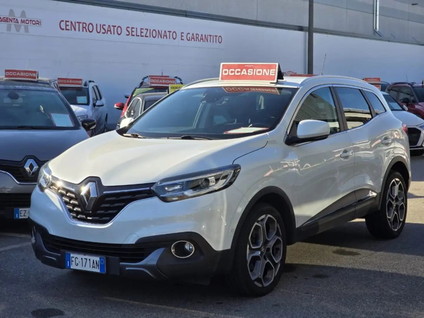 Renault Kadjar dCi 8V 110CV EDC Energy Intens Unicoproprietario Weiß - 1