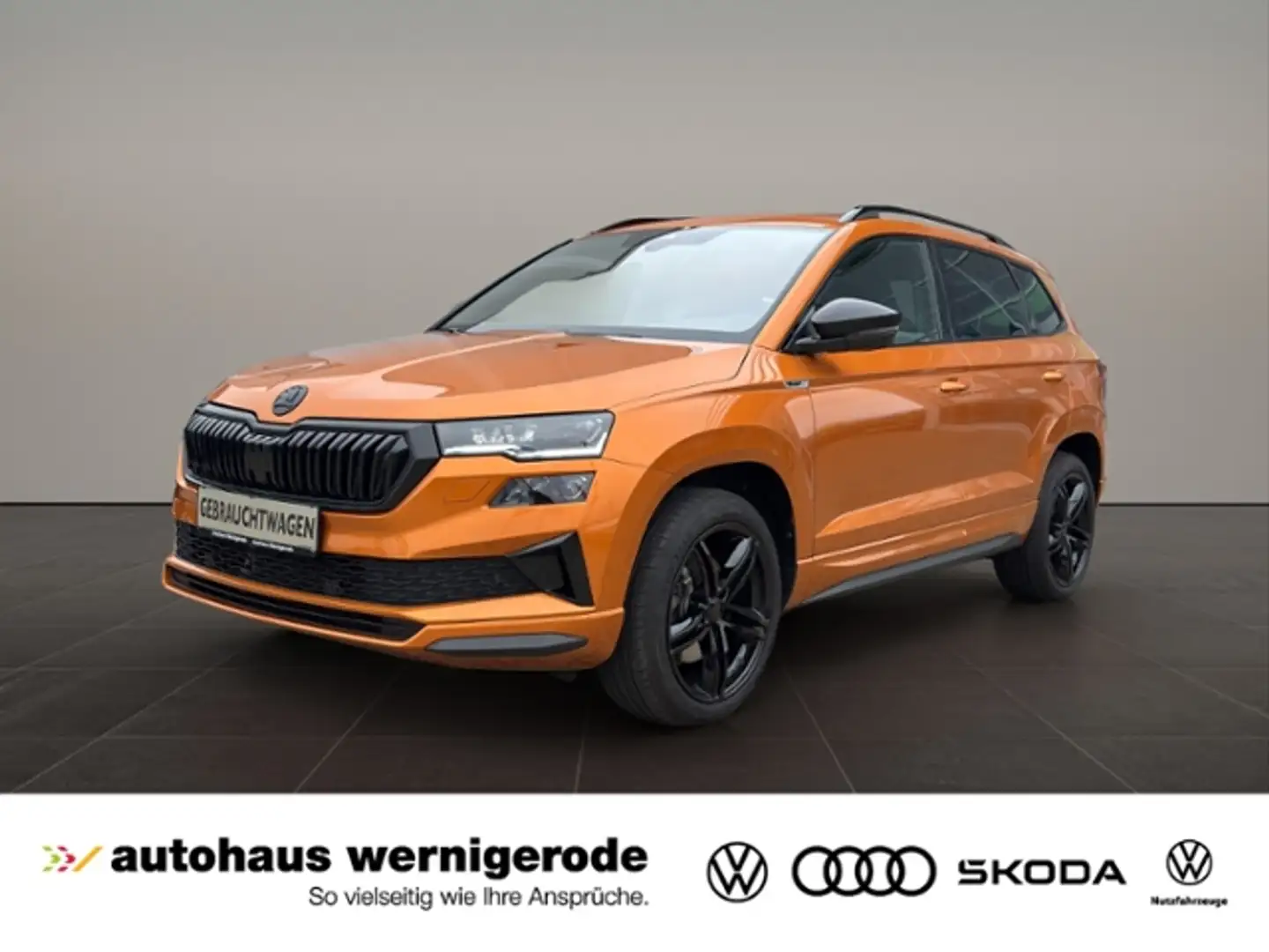 Skoda Karoq Sportline 1.5TSI DSG *LED*Rear View*VC*GRA Orange - 1