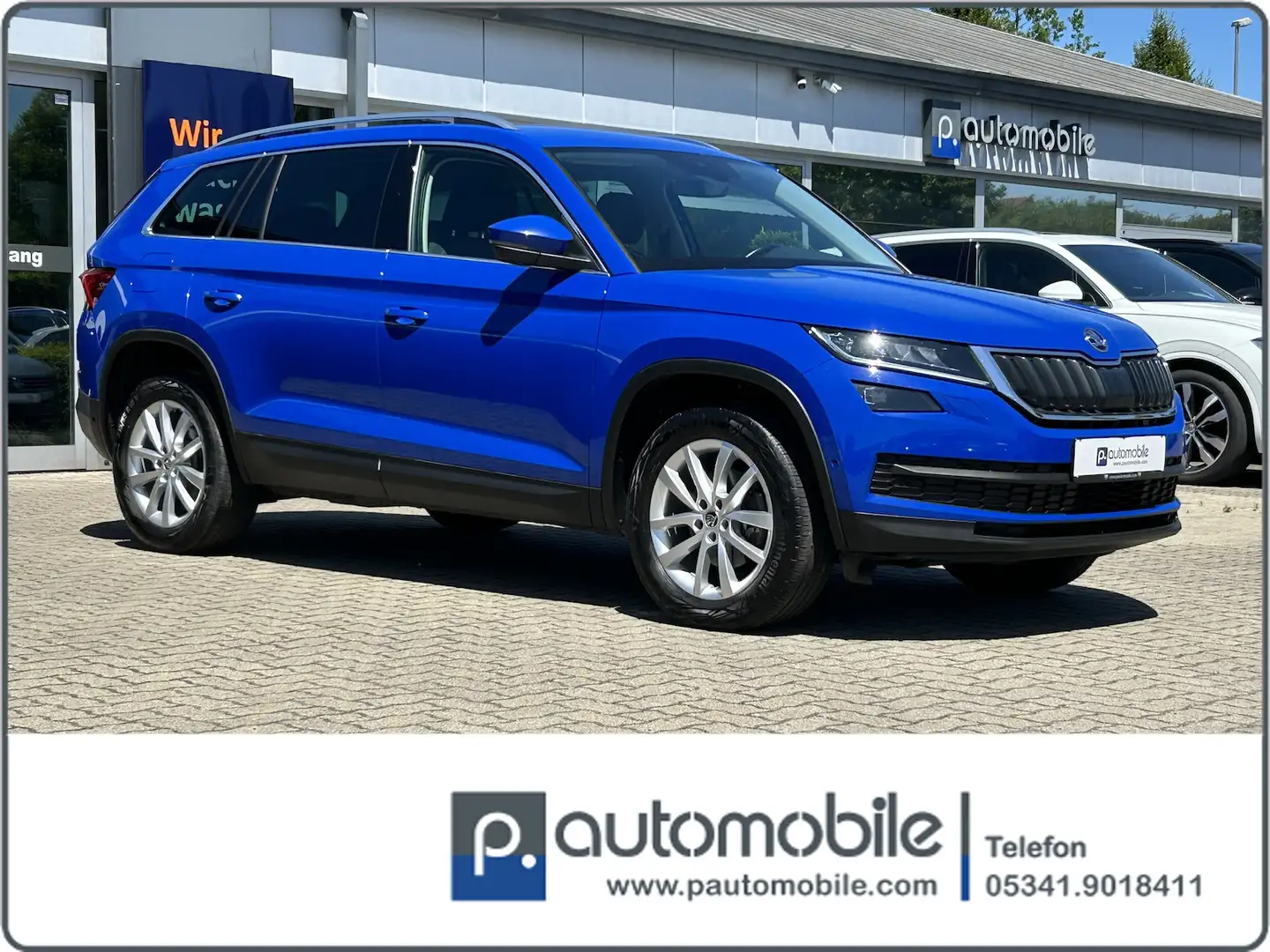 Skoda Kodiaq 2.0 TDI DSG Style*DCC*AHK*Standhzg.* Blauw - 1