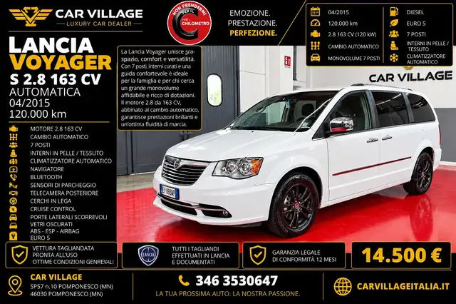 Lancia Voyager Voyager 2.8 Turbodiesel S 177 CV