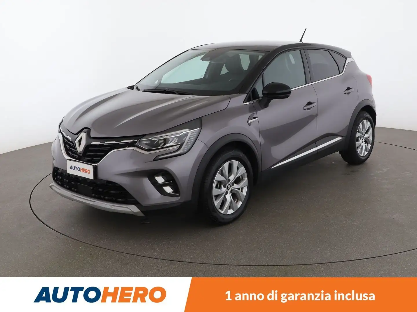 Renault Captur 1.6 Hybrid E-Tech Intens 145 CV Grigio - 1
