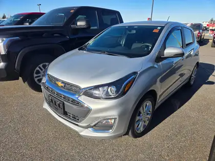 Silver 2022 Chevrolet Spark Hatchback Front-Wheel Drive Manual