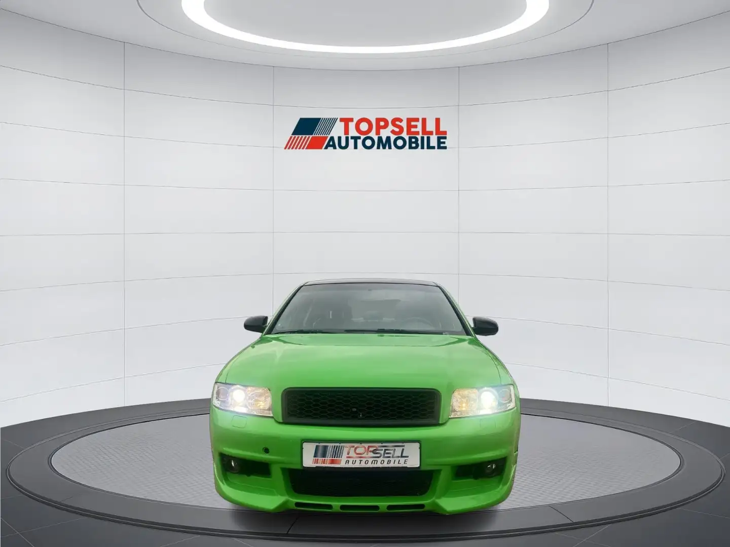 Audi A4 1.8 T Klimatronik Teil-Leder Grün - 2