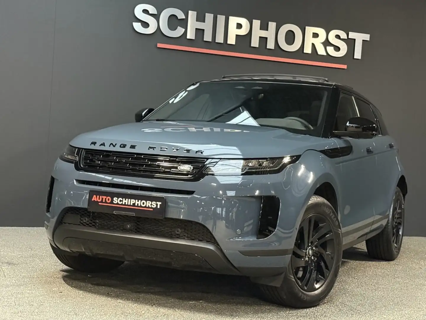 Land Rover Range Rover Evoque P270/P300e Black Pack Panorama ACC Memory Leder 36 Blauw - 1