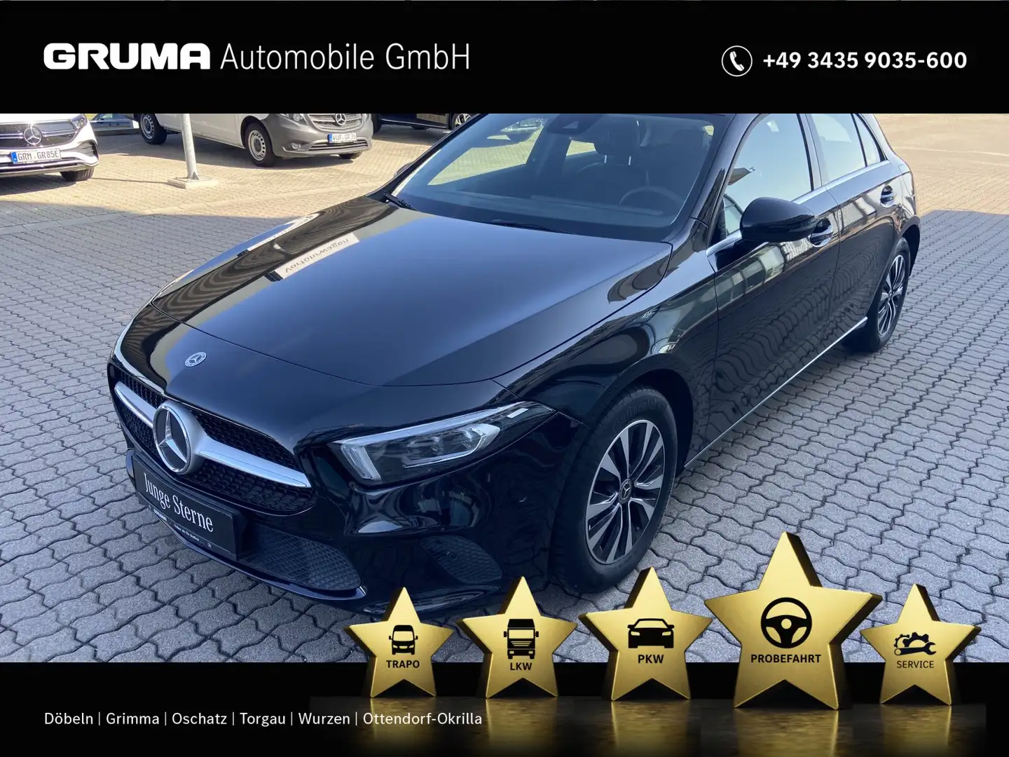 Mercedes-Benz A 180 A 180 d Style+Multibeam+DAB+Totwinkel+Spiegelpk+ Noir - 1