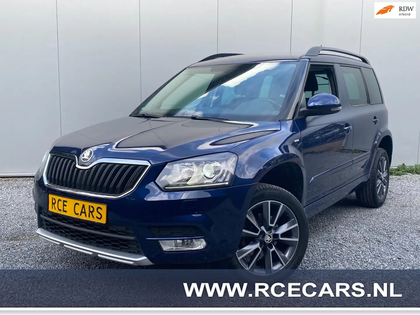 Skoda Yeti 1.4 TSI Drive | DSG Automaat | Navi|Carplay|Clima| Bleu - 1