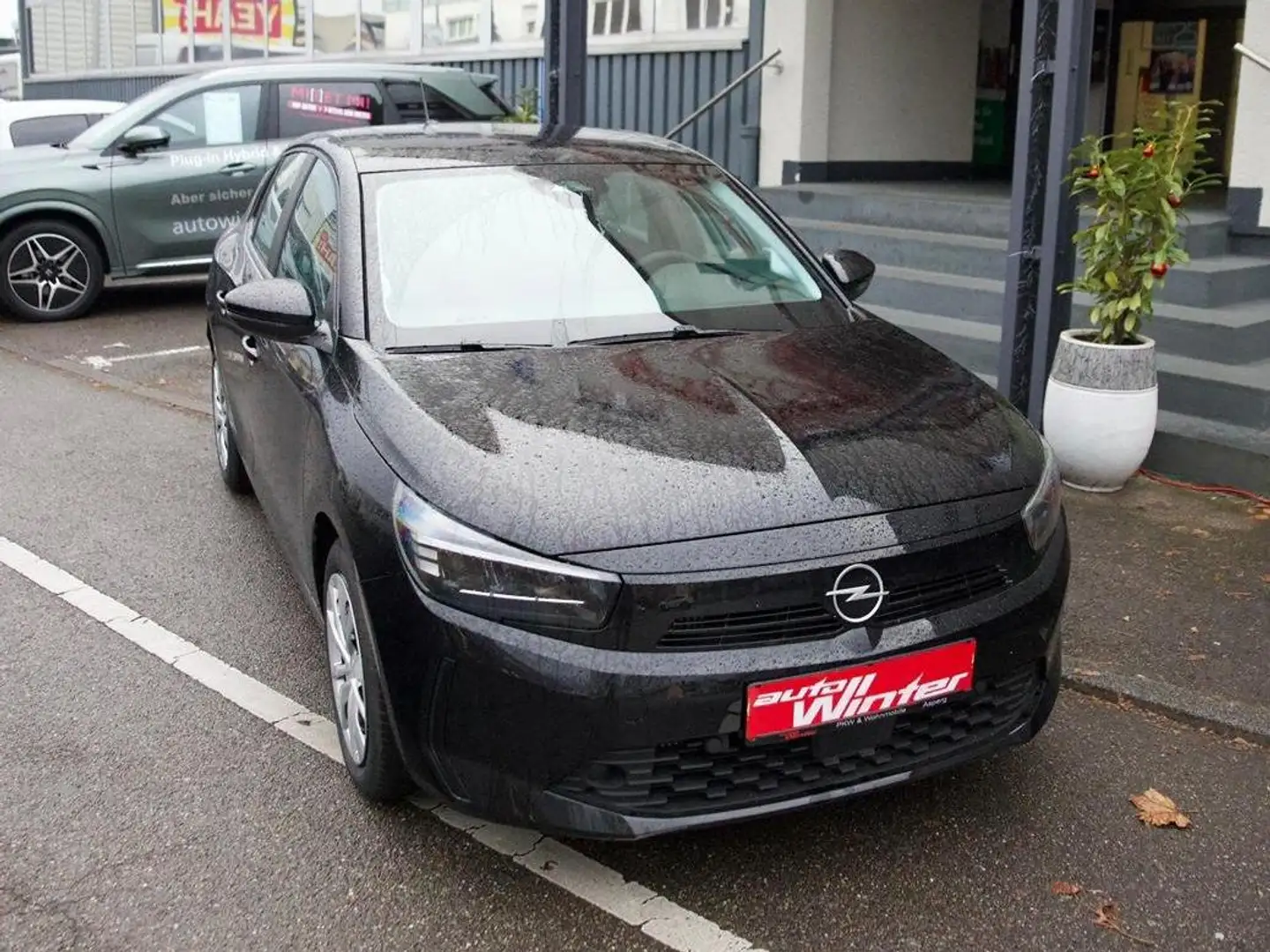 Opel Corsa Edition Automatik Schwarz - 2