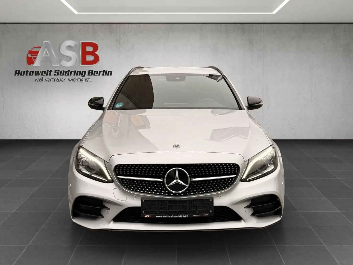 Mercedes-Benz C 200 T*AMG Line*Night-Paket*LED*Leder Argent - 2