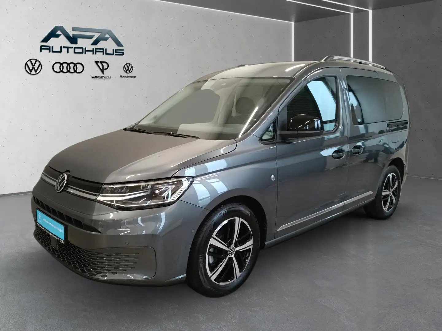 Volkswagen Caddy 2.0 TDI Style DSG AHK*StHz*LED*NAV*App-Con. Grijs - 2