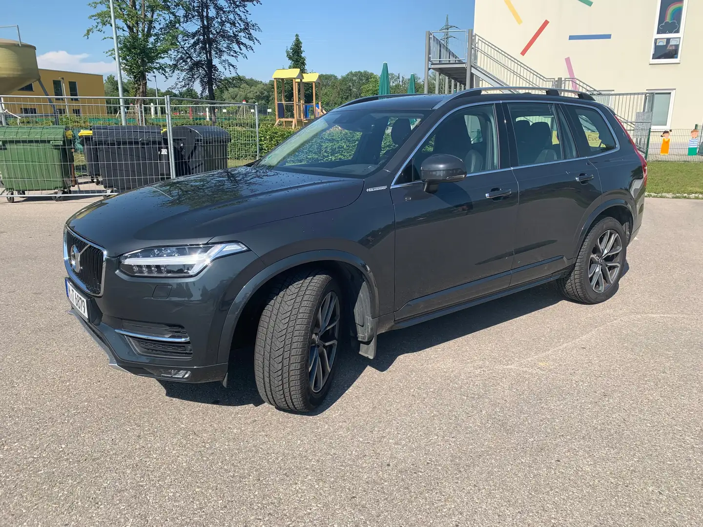 Volvo XC90 XC90 D5 AWD Geartronic Momentum Gris - 2