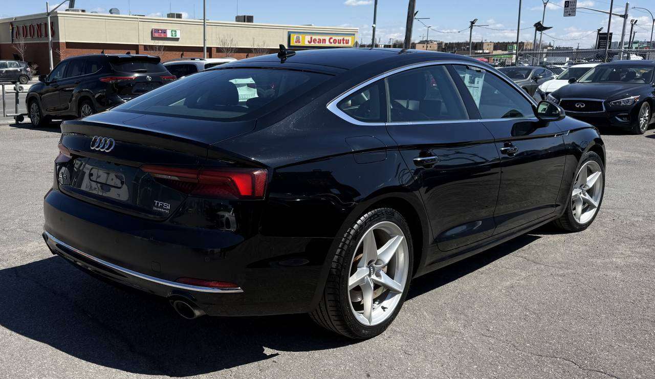 2018 Audi A5 KOMFORT -AUCUN ACCIDENT-VOLANT CHAUFFANT-TOIT OUVR alt 4