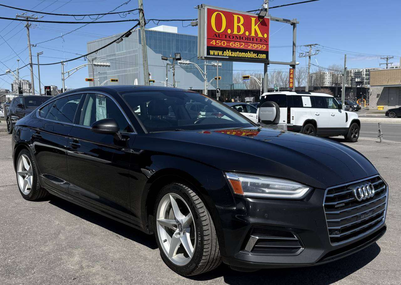 2018 Audi A5 KOMFORT -AUCUN ACCIDENT-VOLANT CHAUFFANT-TOIT OUVR alt 2