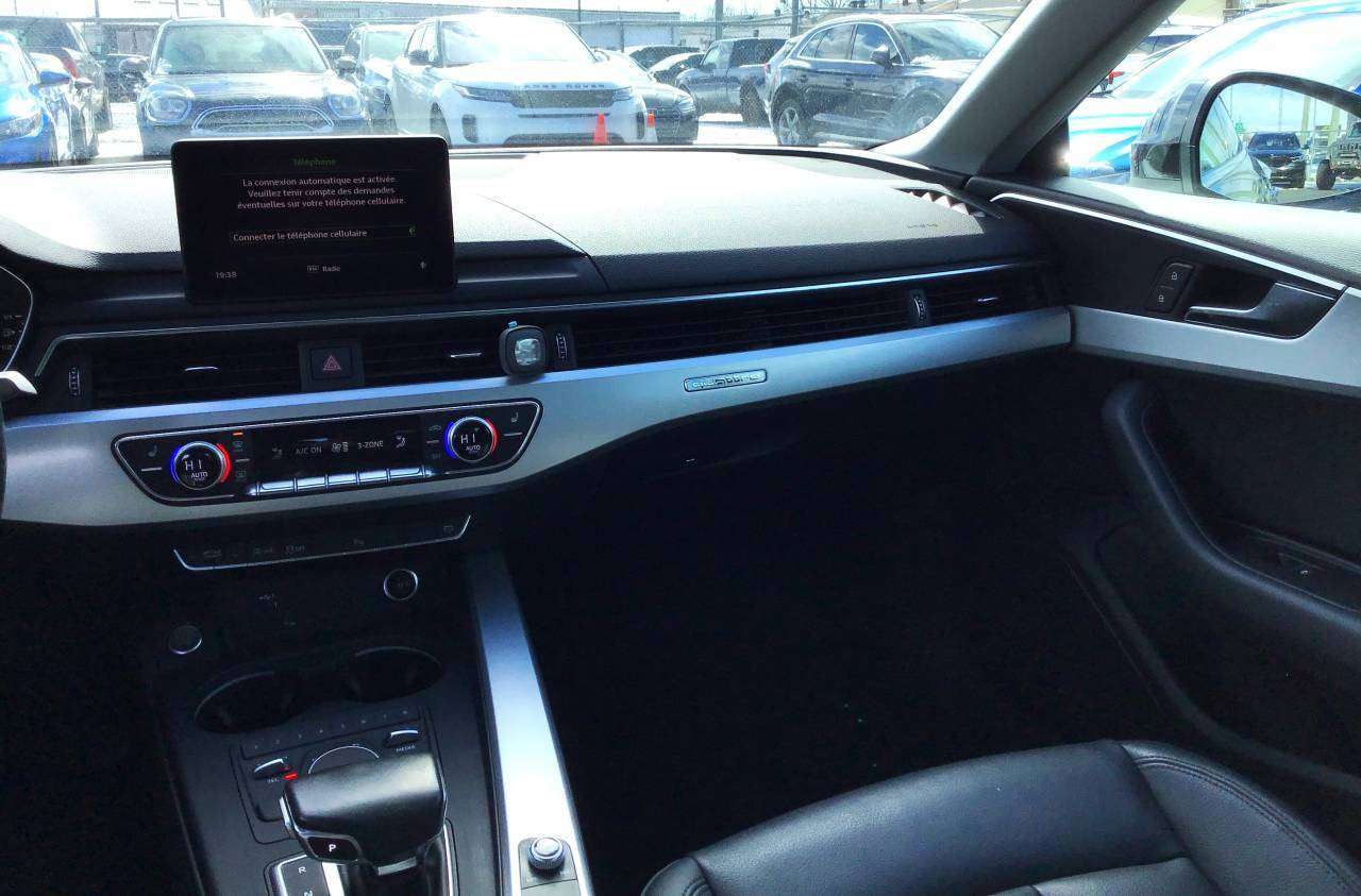 2018 Audi A5 KOMFORT -AUCUN ACCIDENT-VOLANT CHAUFFANT-TOIT OUVR thumb 9