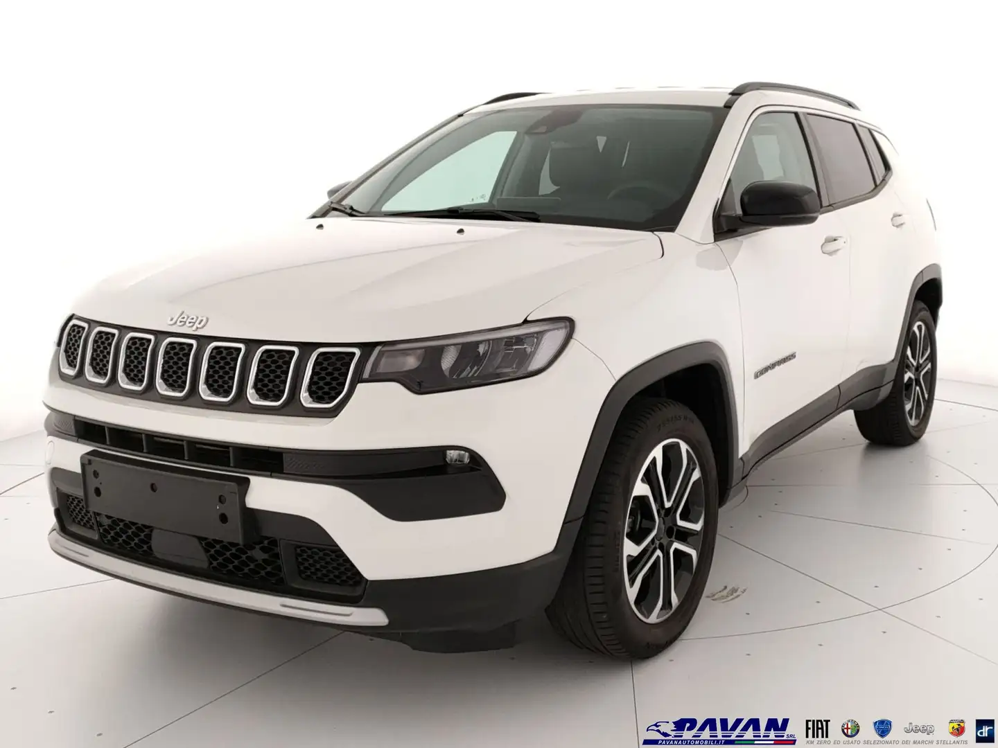 Jeep Compass 1.5 Turbo T4 130 CV MHEV 2WD Limited Weiß - 1