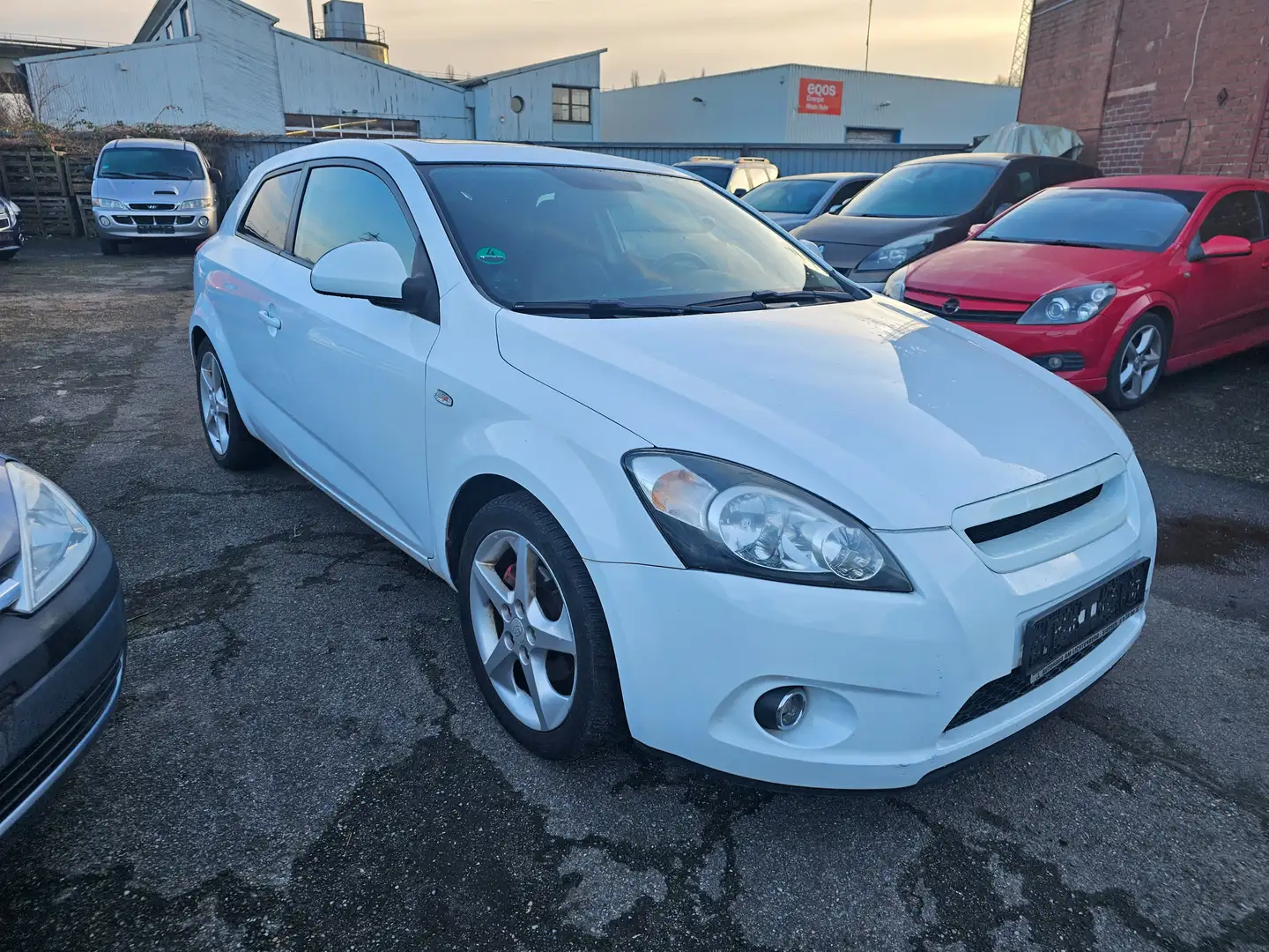 Kia Ceed / cee'd EX Gasanlage Schiebedach Blanc - 1