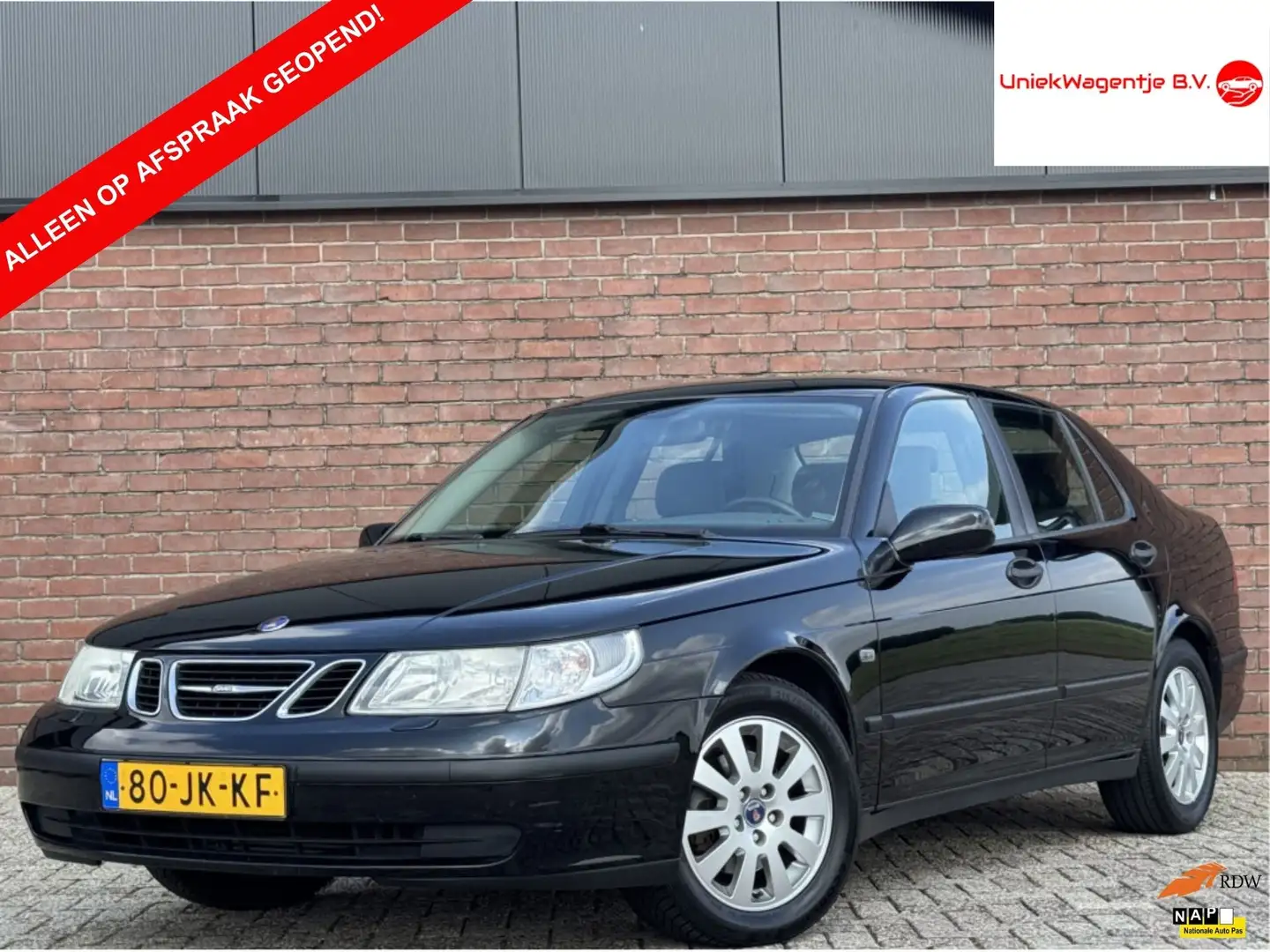Saab 9-5 2.3T LINEAR | NL-AUTO! | CRUISE! | CLIMA! | VELGEN Schwarz - 1