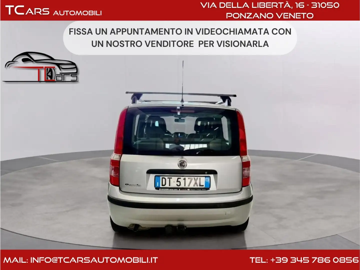 Fiat Panda 1.2 BENZINA GANCIO TRAINO UNIPRO Argento - 1