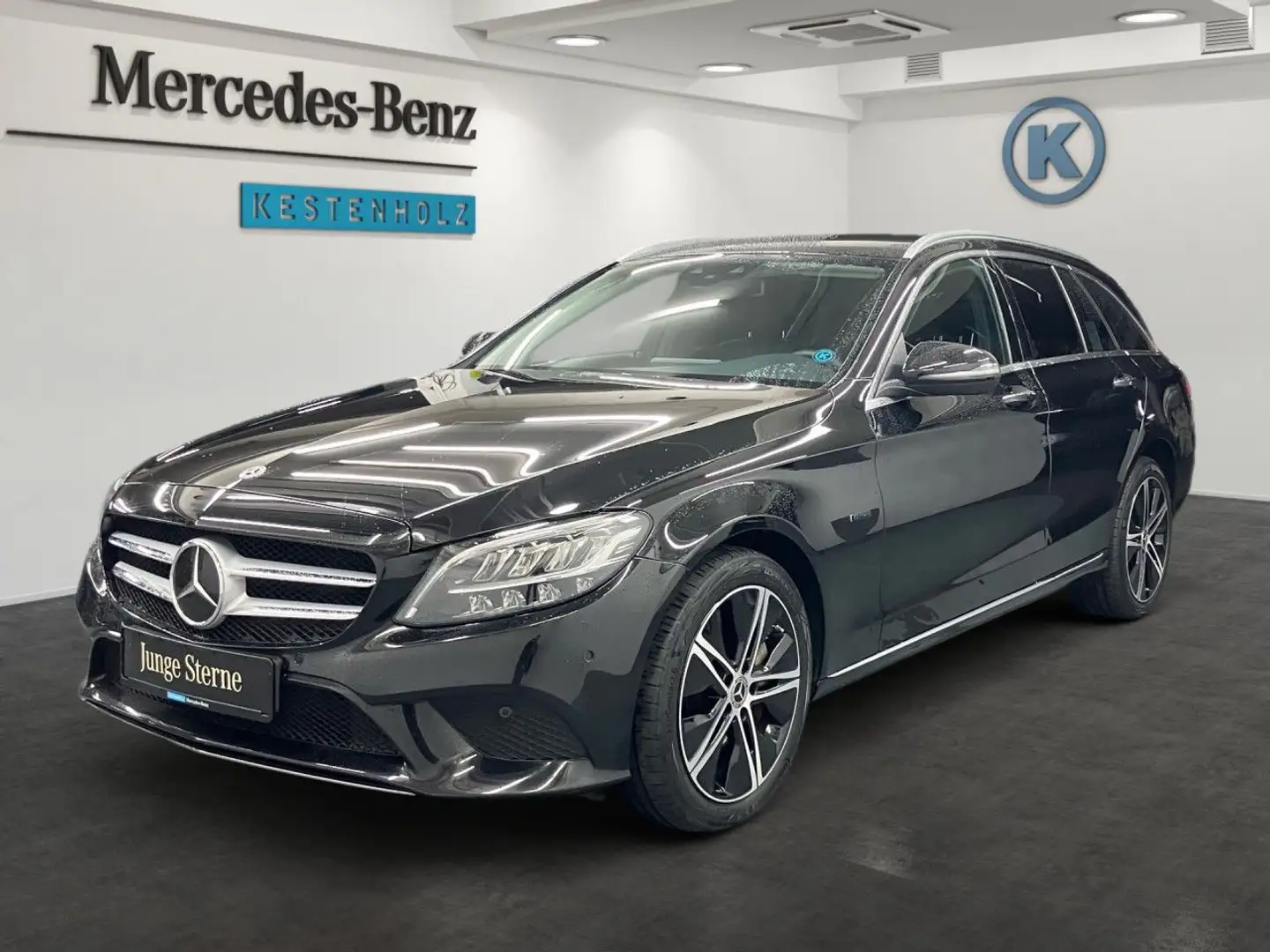 Mercedes-Benz C 300 de T-Modell AVANTGARDE+AHK+PARK+DISTR Schwarz - 2