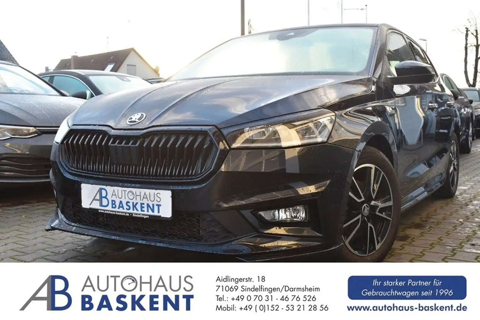 Skoda Fabia Monte Carlo*LED*SHZ*VIRTUAL*PDC*ALU* Schwarz - 1