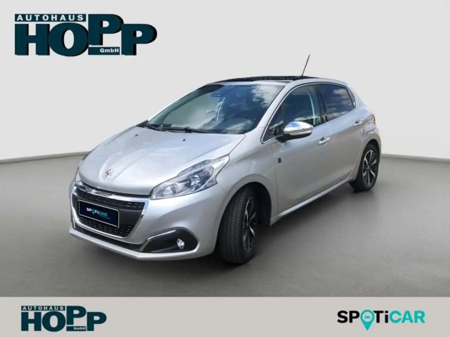 Peugeot 208 PureTech 110 Stop & Start Tech Edition Silber - 1