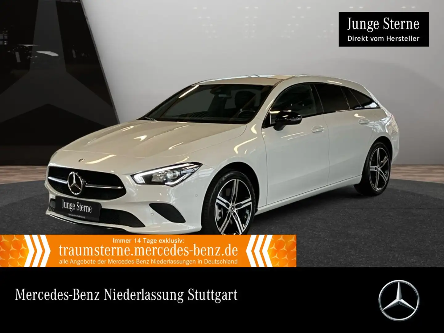Mercedes-Benz CLA 250 e PROGRESSIVE+NIGHT+LED+KAMERA+8G Weiß - 1