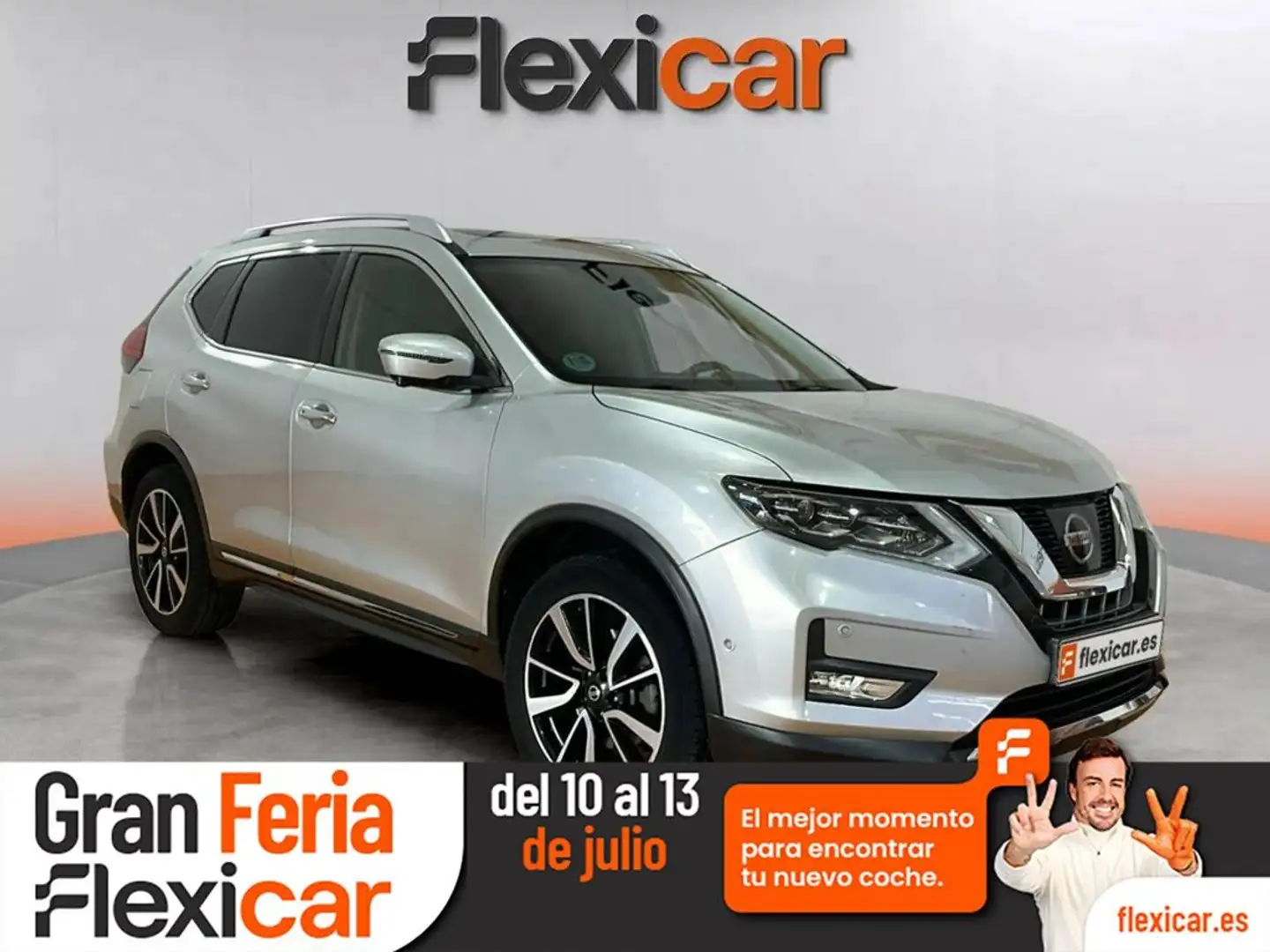 Nissan X-Trail 1.6 dCi Tekna 4x2 XTronic 7 pl. Grijs - 1