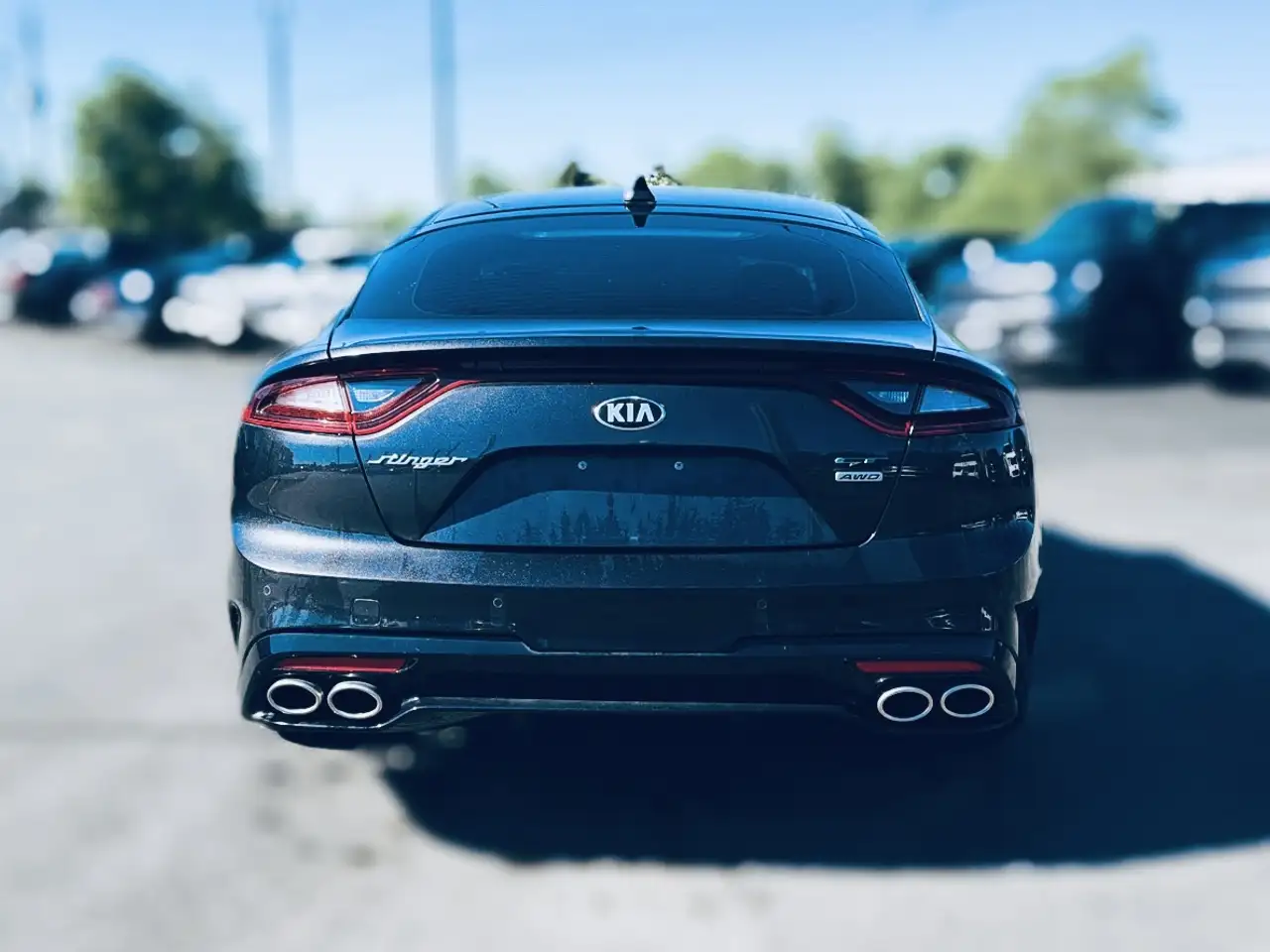 Kia Stinger fotografie Kia Stinger