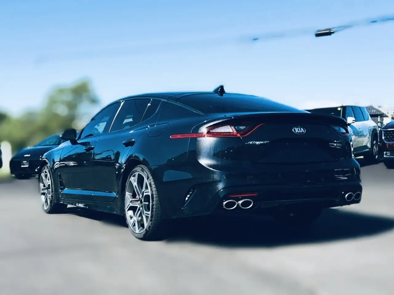 Kia Stinger fotografie Kia Stinger