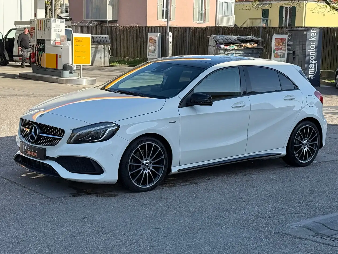 Mercedes-Benz A 220 CDI / d 4Matic AMG*Vollausstattung*1.HAND Fehér - 2