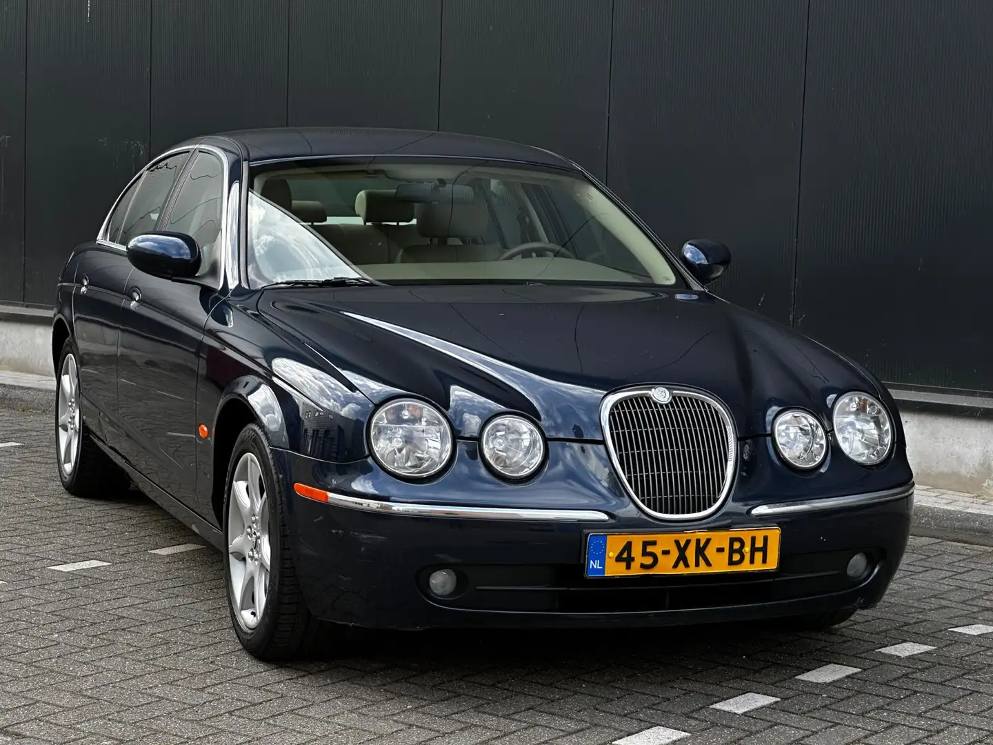 Jaguar S-Type 3.0 V6 iDition AUTOMAAT NAVI/LEDER/CRUISE | NETTE Albastru - 2