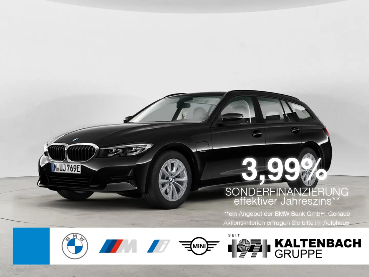 BMW 320 e Touring Advantage LED W-LAN NAVI SHZ PDC Zwart - 1