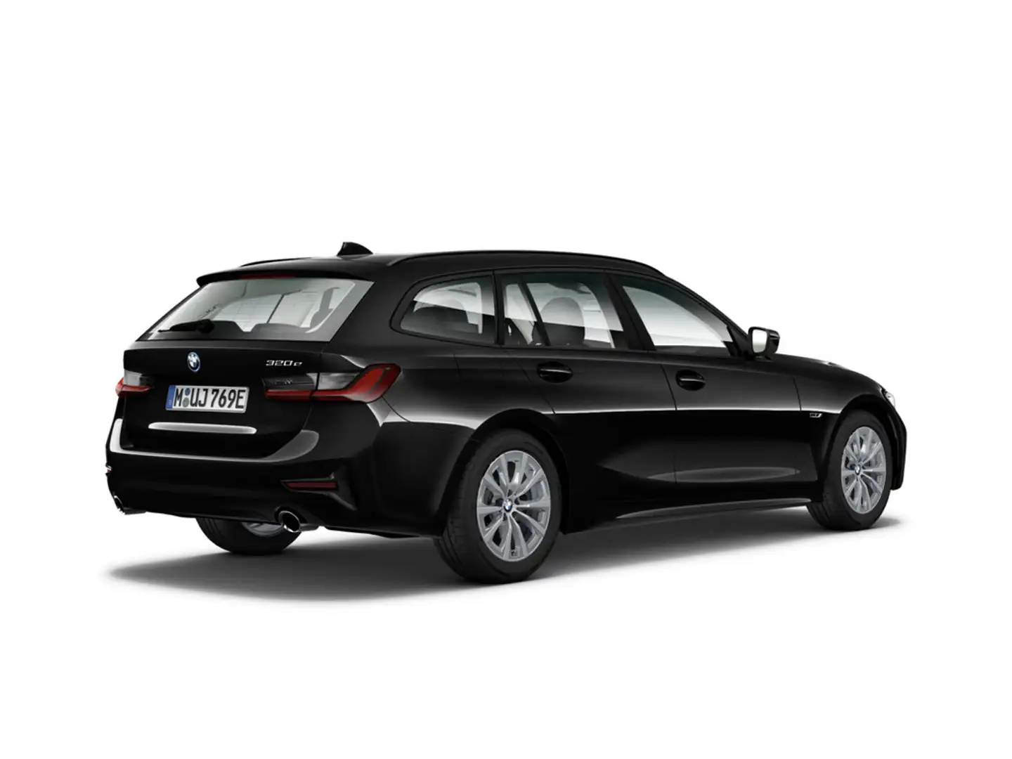 BMW 320 e Touring Advantage LED W-LAN NAVI SHZ PDC Zwart - 2
