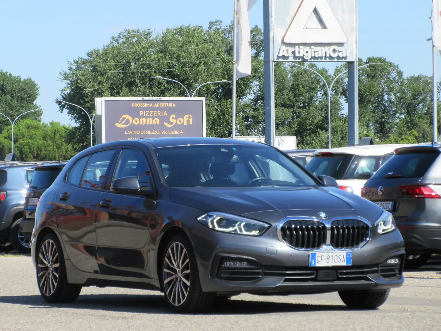 BMW 120 d xDrive 5p. AUTO/TETTO/NAVI/HARMANKARDON/CAMERA Grigio - 2