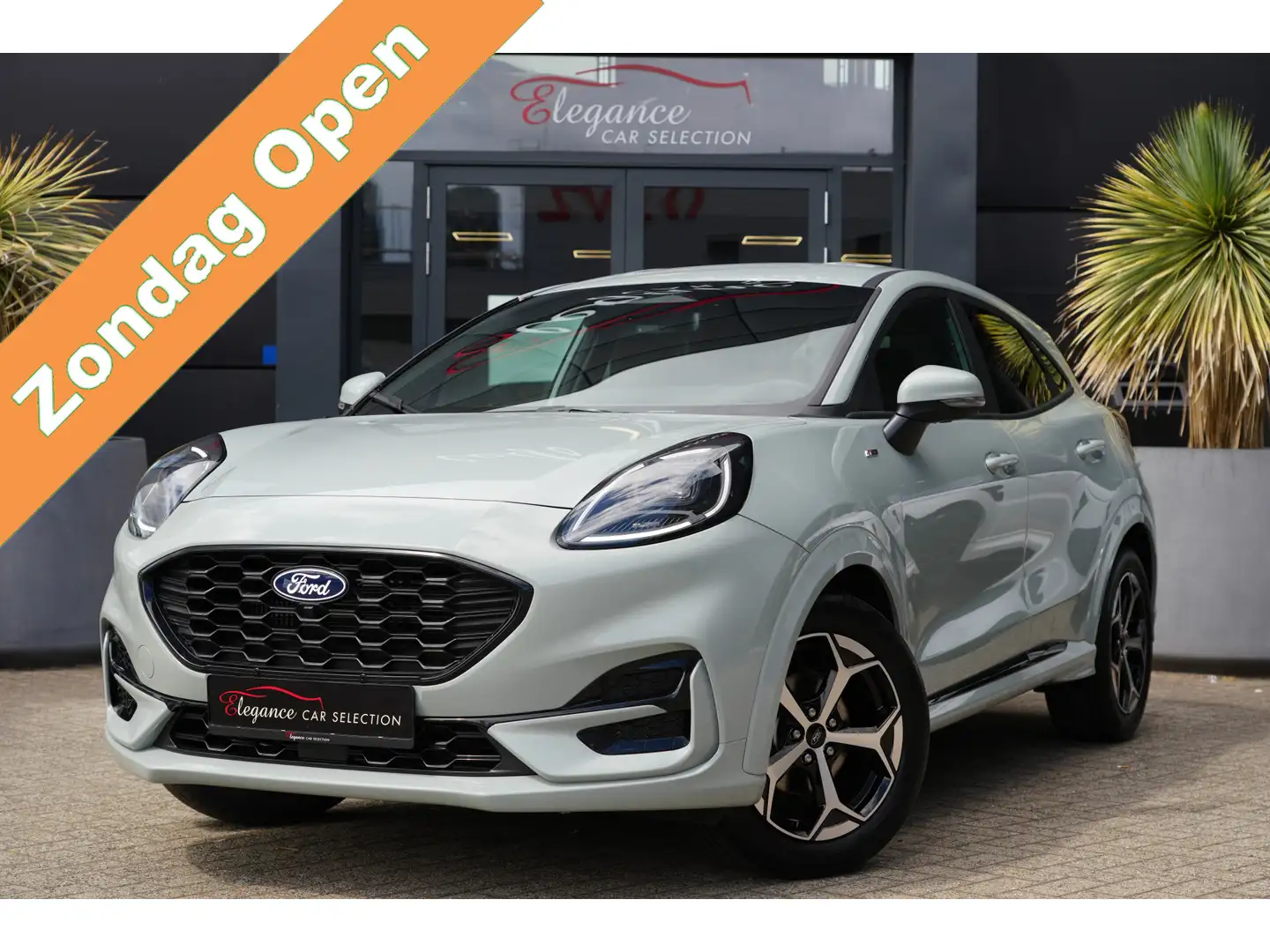 Ford Puma 1.0 EcoBoost Hybrid ST-Line 125pk Navigatie/Stoelv Gri - 1