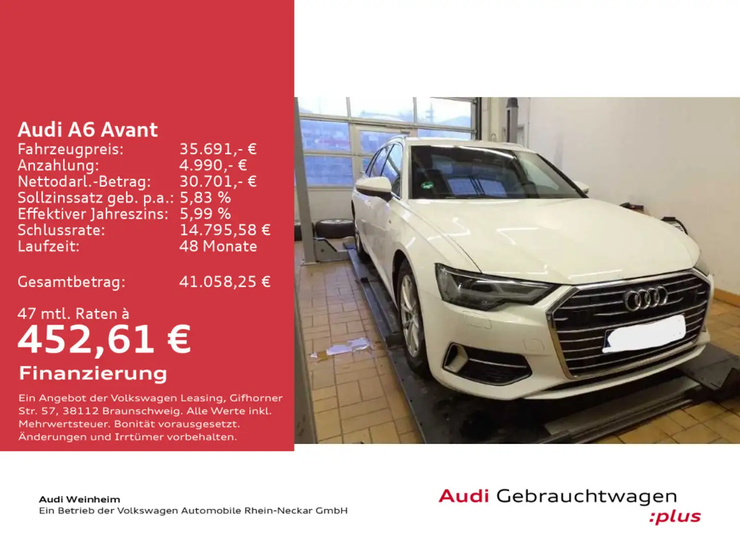 Audi A6 40 TDI S-tronic S-Line B&O LED DAB uvm Blanc - 2