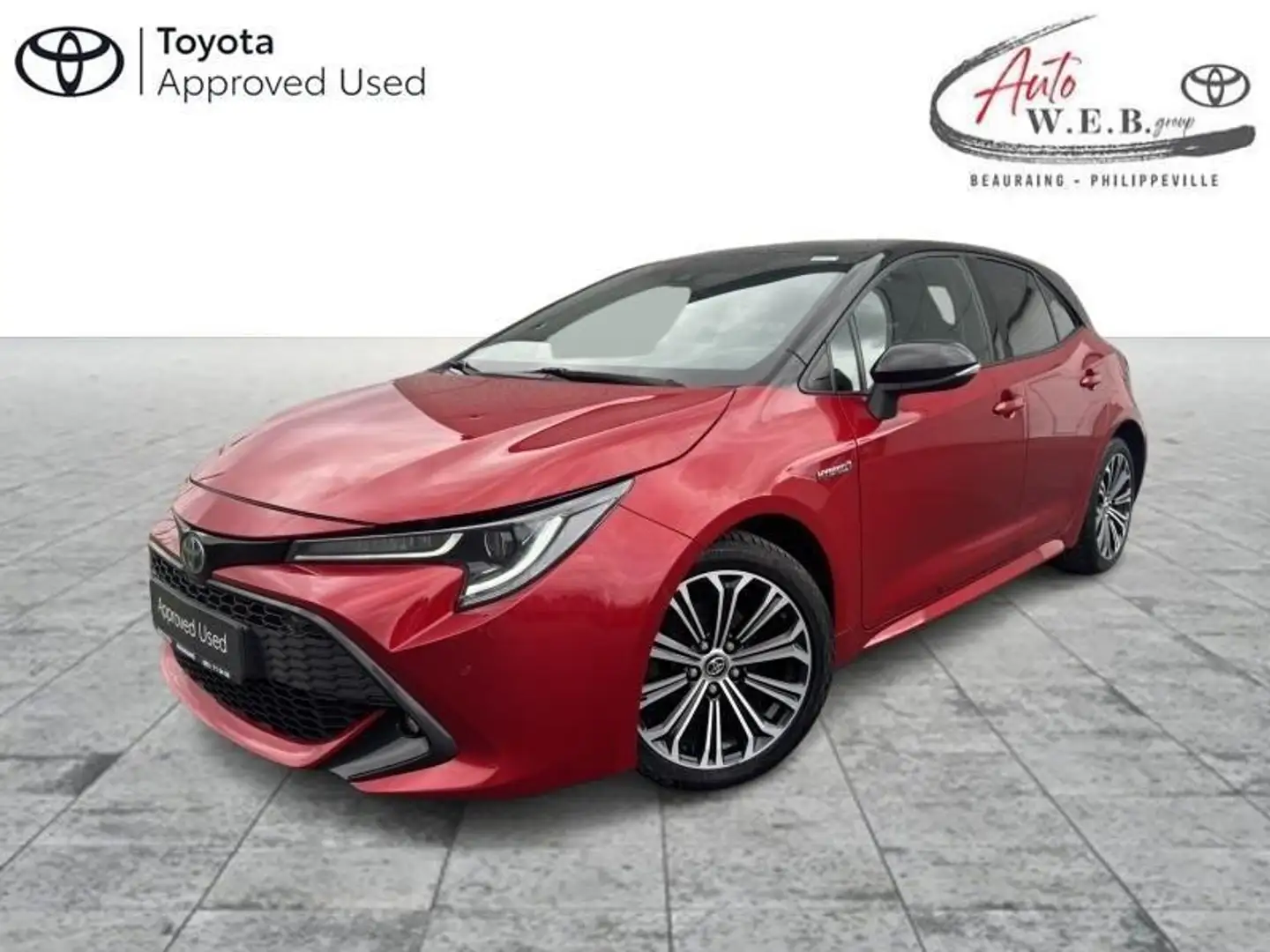 Toyota Corolla Hatchback 1.8 HYBRID CVT Style Rouge - 1