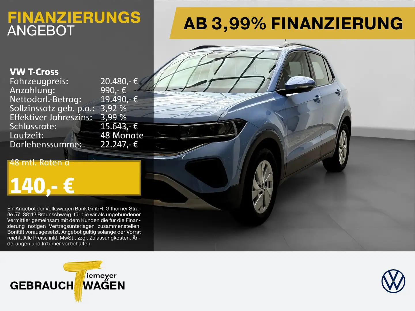Volkswagen T-Cross 1.0 TSI LIFE NAVI KAMERA LED SITZHZ VIRT Vert - 1