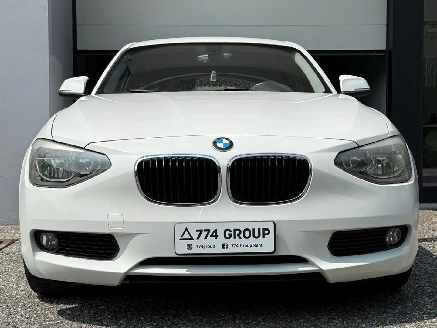 BMW 120 120d 5p Unique Bianco - 1