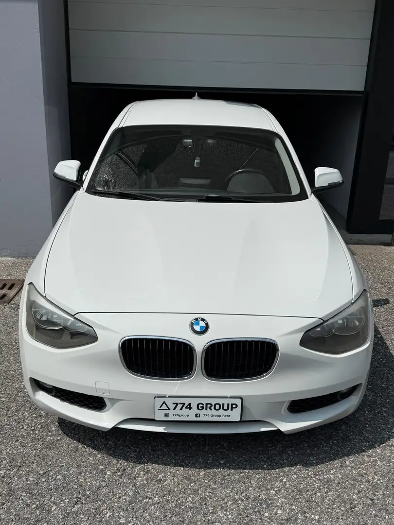 BMW 120 120d 5p Unique Bianco - 2