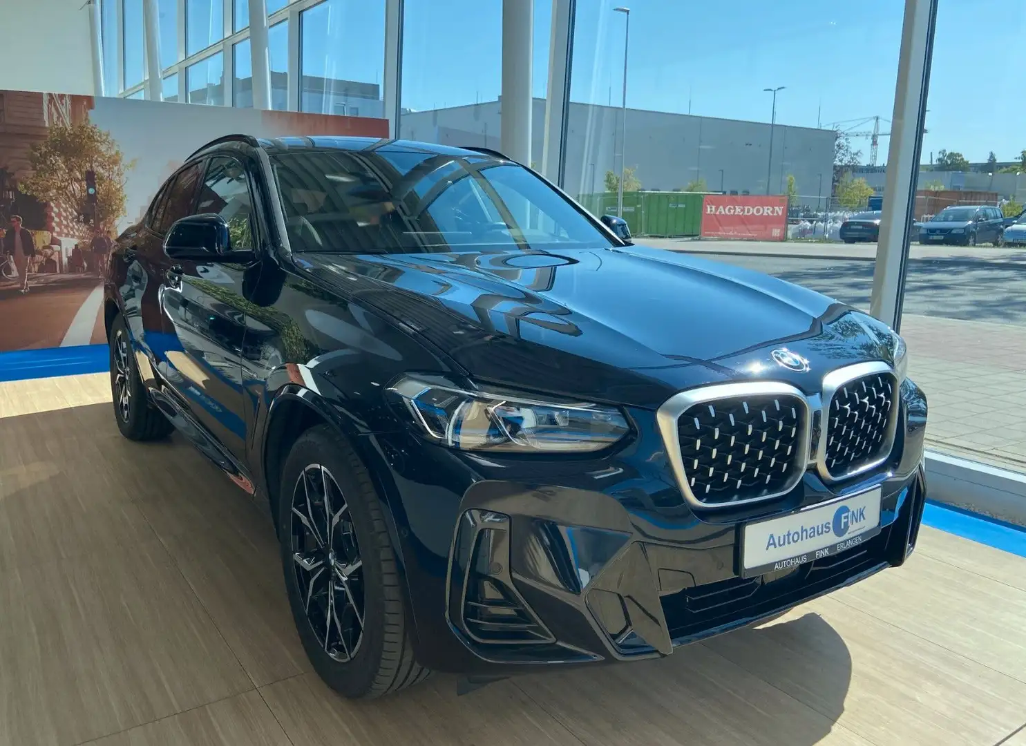 BMW X4 xDrive30i  M Sport Laser Pano 360°K H&K AHK Negro - 1