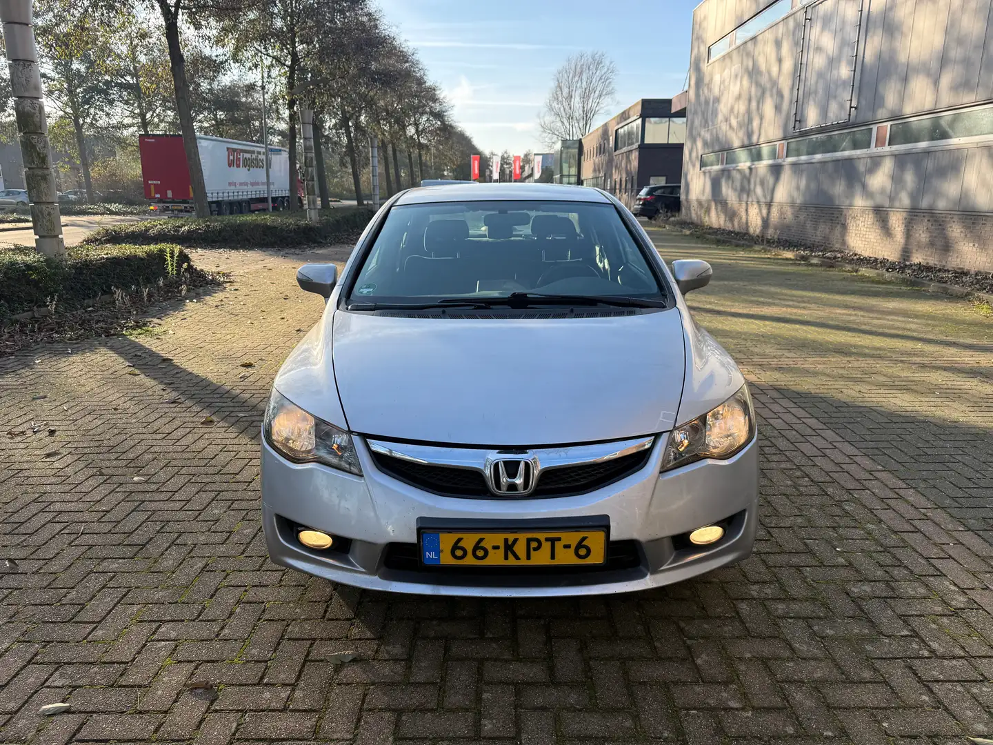 Honda Civic 1.3 Hybrid Elegance NAVI NAP Gris - 2