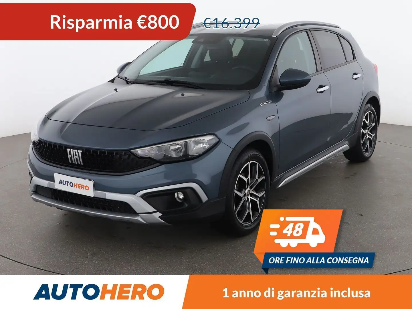 Fiat Tipo 1.3 M-Jet Cross Blau - 1