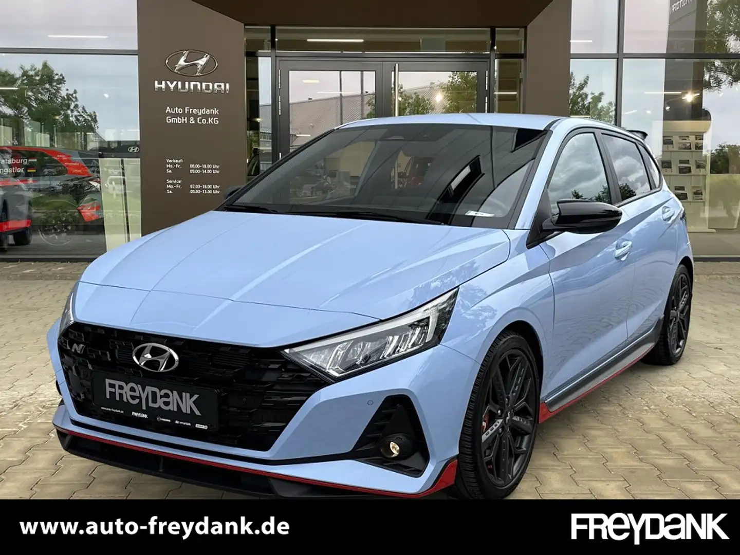 Hyundai i20 1.6 T-GDI N Performance Assistenz Paket Blau - 1
