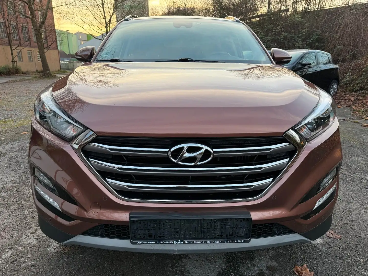 Hyundai TUCSON blue Style 2WD AHK! Panoramadach! - 2