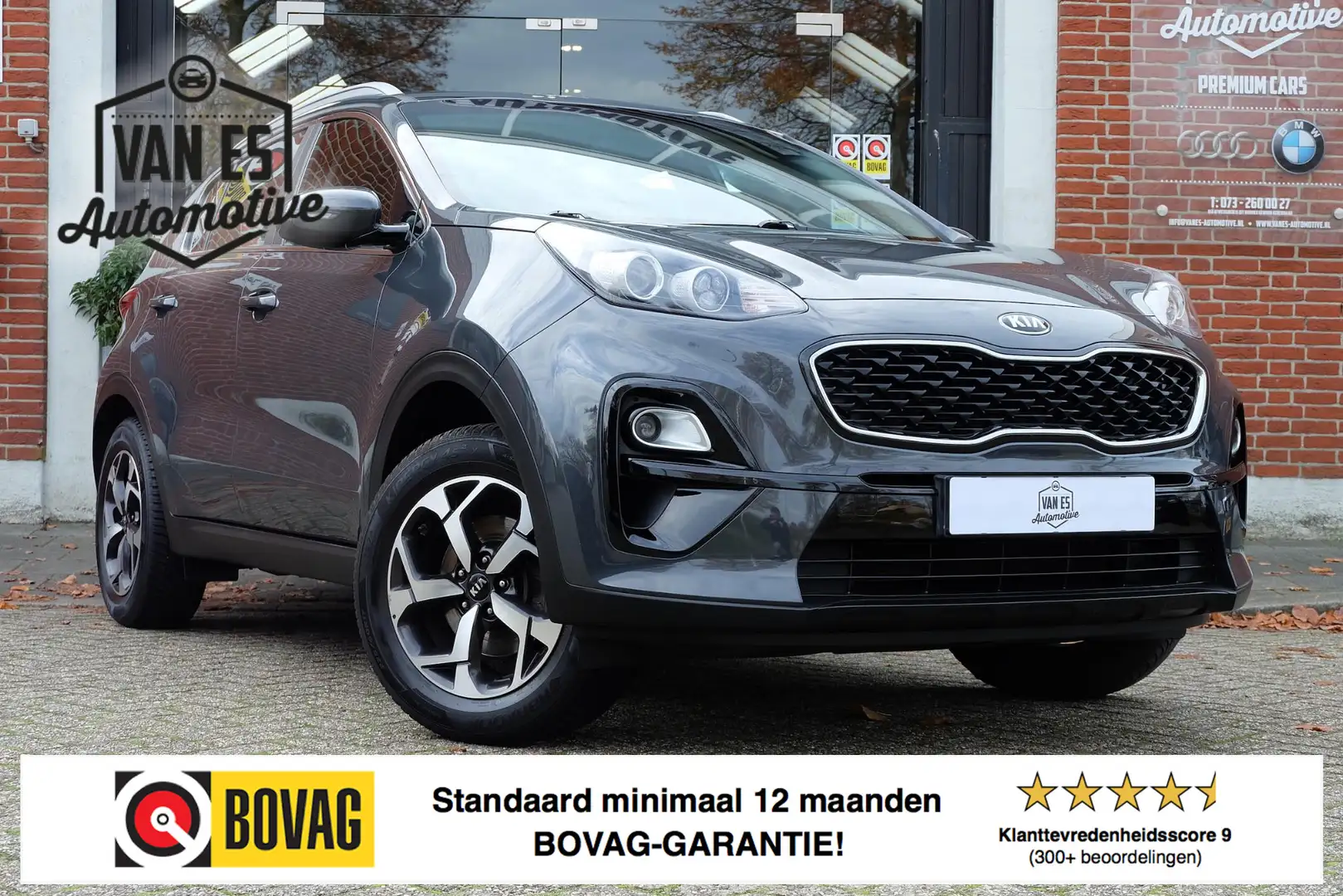 Kia Sportage 1.6 GDI ComfortLine / Trekhaak / Camera / Apple Ca Gris - 1