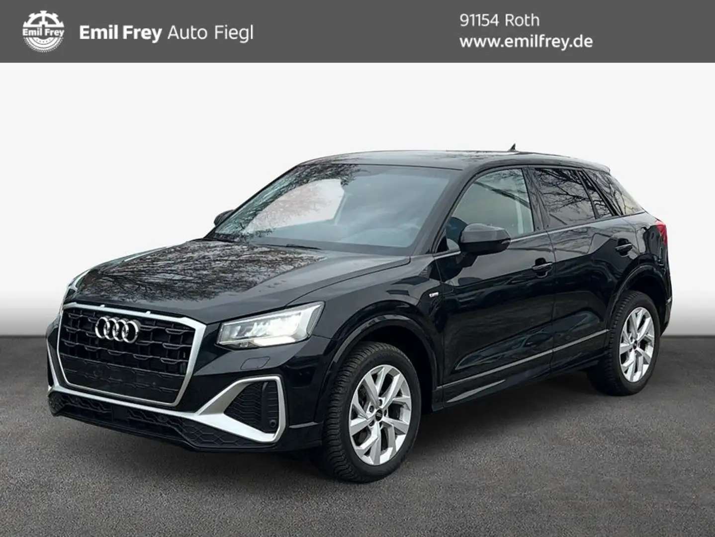 Audi Q2 35 TFSI S tronic S line Schwarz - 1