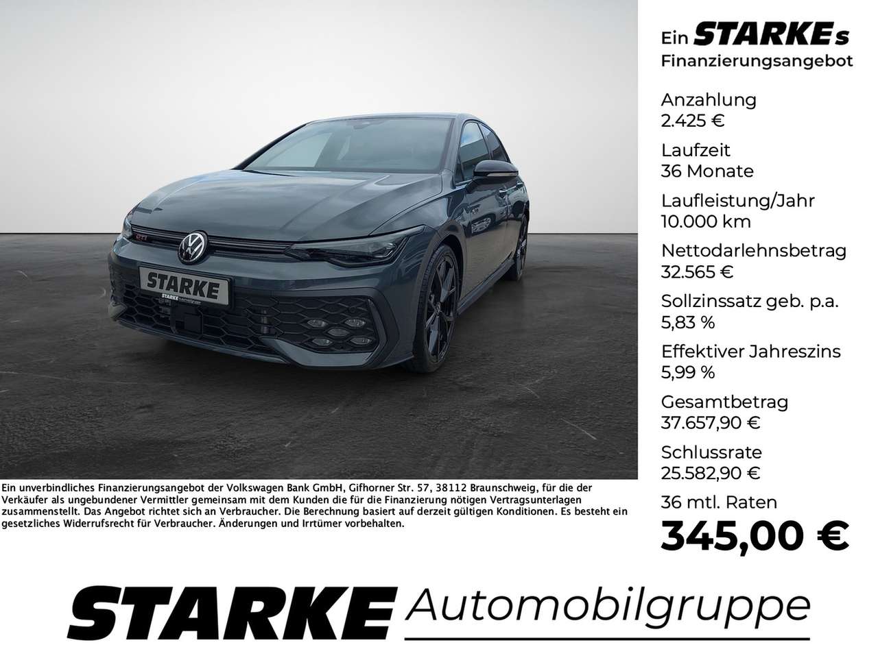 Volkswagen Golf GTI — Volkswagen Golf GTI 2.0 TSI DSG