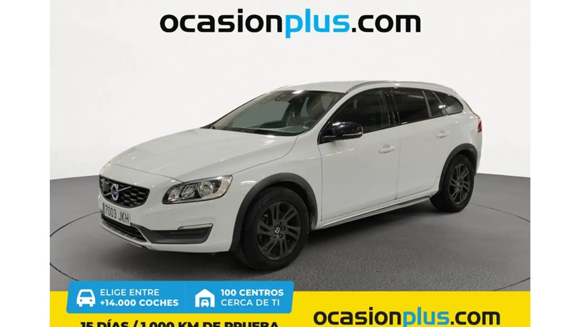 Volvo V60 Cross Country D3 Kinetic Blanc - 1