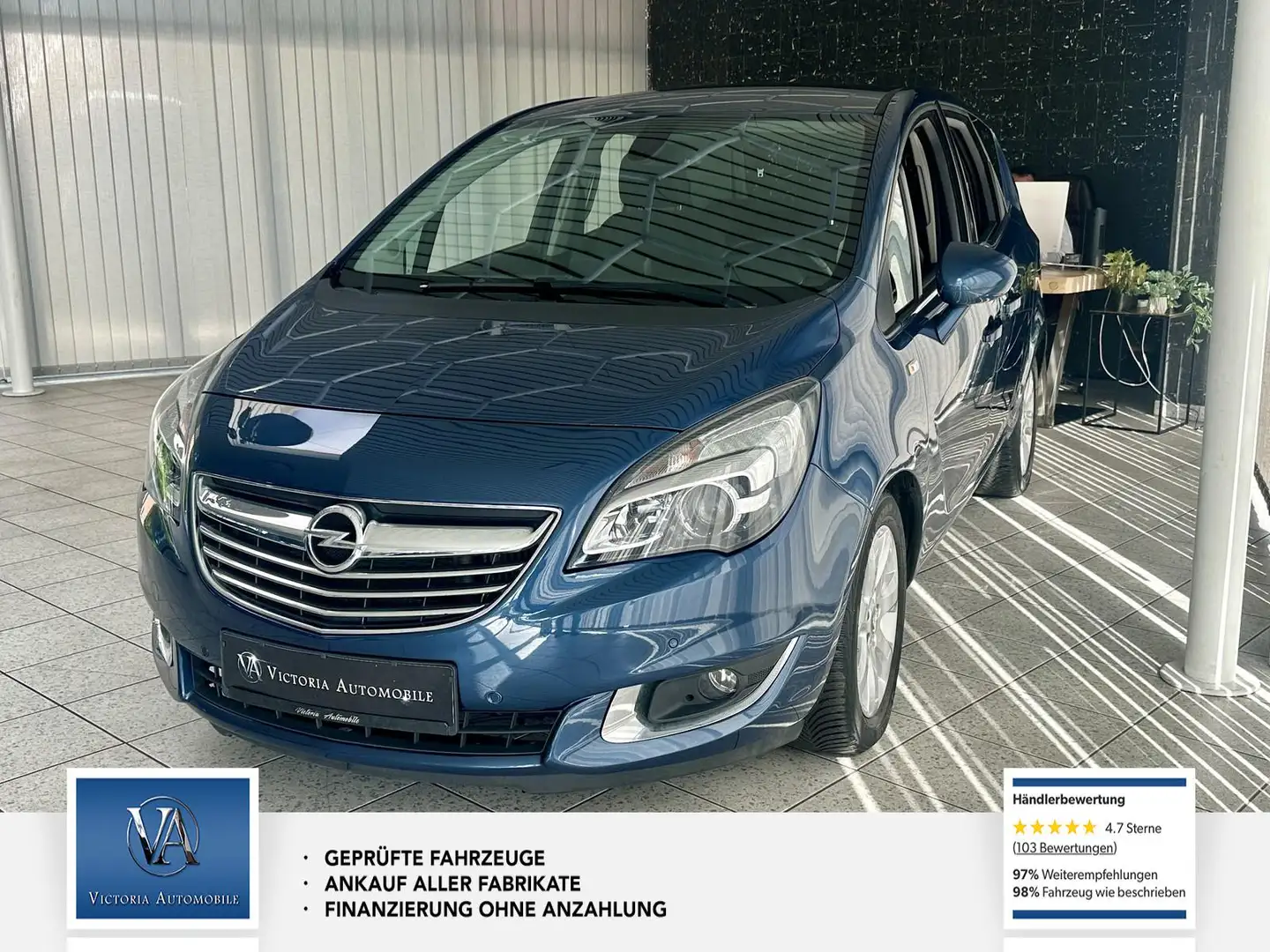 Opel Meriva B Innovation Bleu - 1