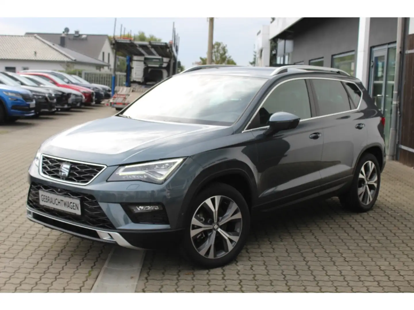 SEAT Ateca Xcellence 4Drive 2.0 TDI 140 kW*Anhängerkupplung*S Grau - 1